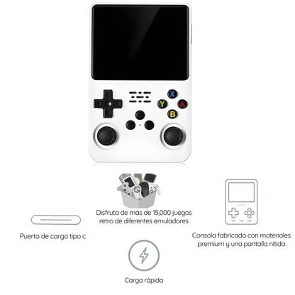 R36S Consola Retro Portátil:Diversión y Nostalgia en tus Manos