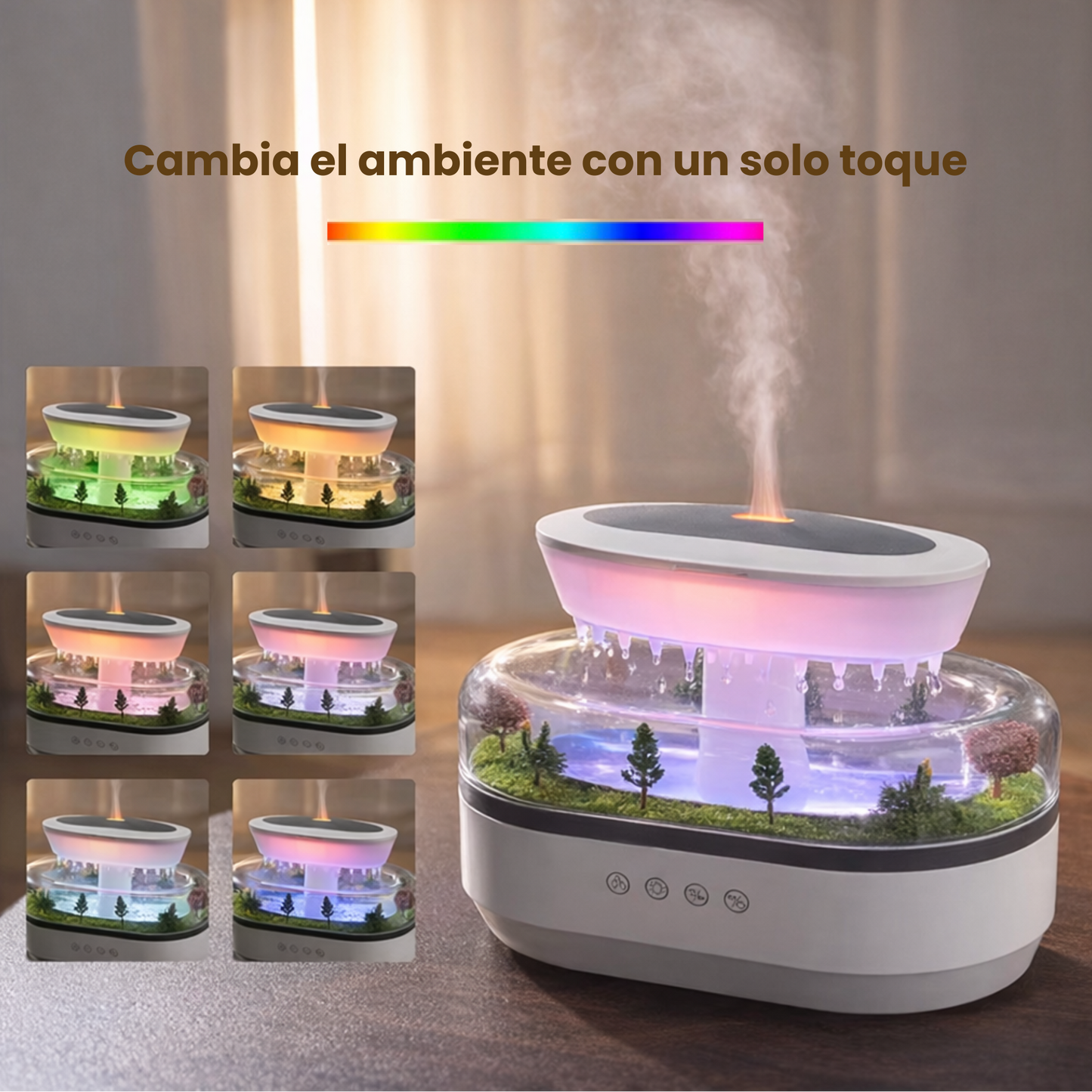 Difusor de Lluvia Relajante para el Hogar